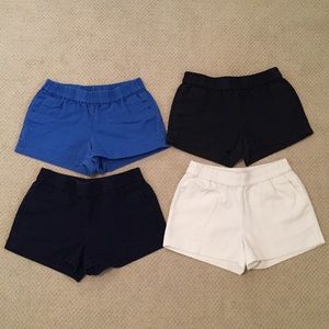 4 J. Crew shorts